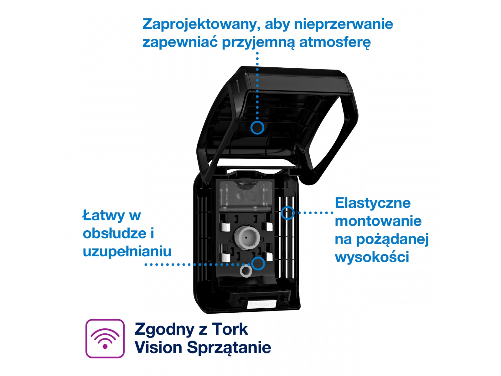 Dozownik A3 TORK 256011 do odświeżacza Constant